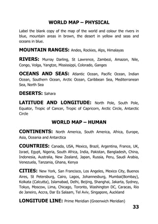 Geography Appendix Introduction to geography pack | PDF