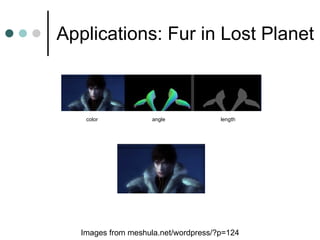 Applications - Billboards How would you implement  GL_ARB_point_sprite ? Points  Triangle Strips 