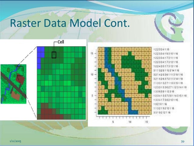 raster and vector data model in gis
