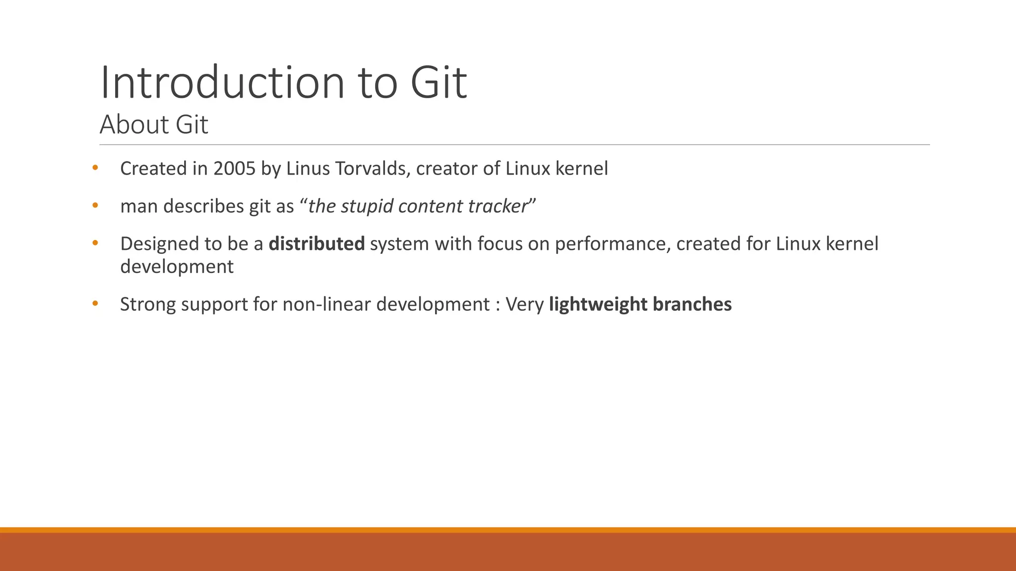 Introduction to git | PPT