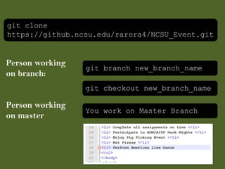 Introduction to Git/Github - A beginner's guide
