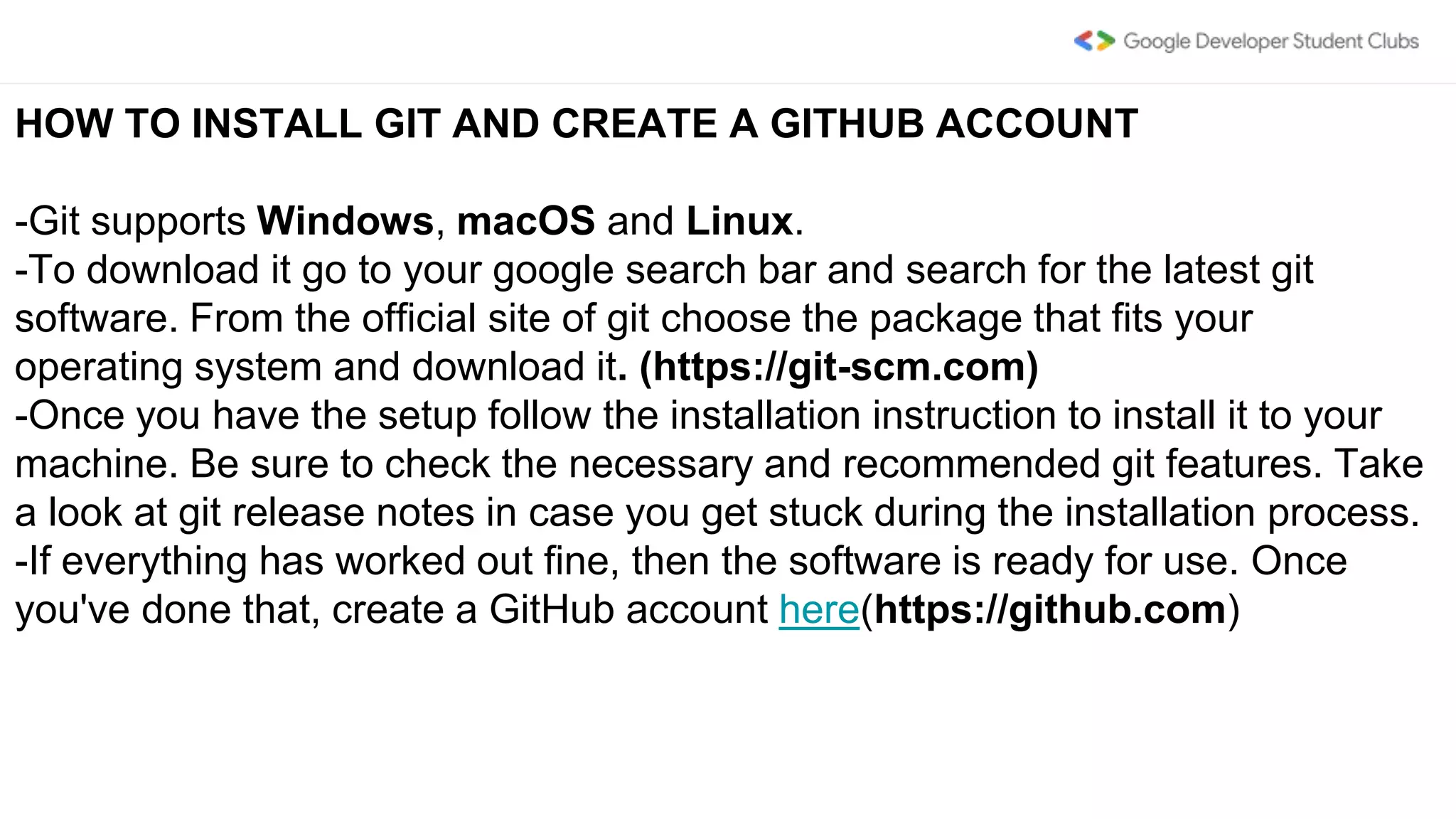 Introduction to git and Github | PPTX