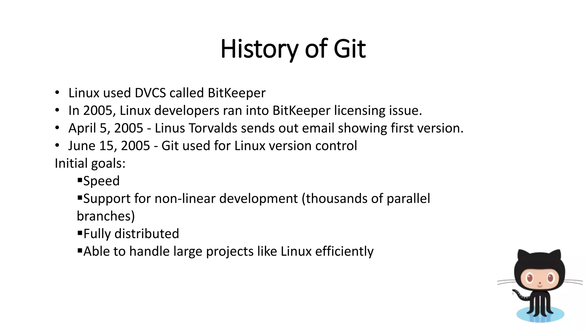 Introduction to git hub | PPTX
