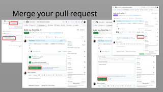 Merge your pull request
 