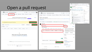 Open a pull request
 