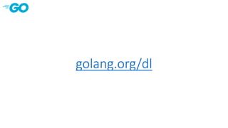 Introduction to Go | PPTX