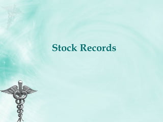 Stock Records 