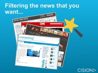 Filtering the news that you want... 