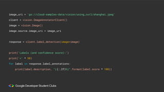Introduction to Google Cloud Platform and APIs | PDF