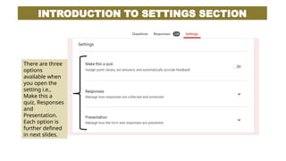 Introduction to Google Forms By Jawad Ahmed | PPTX