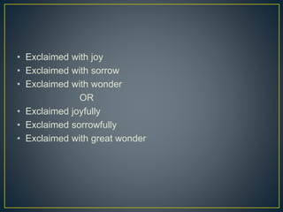 DIRECT AND INDIRECT NARRATION | PPTX