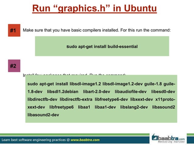 Introduction to graphics programming in c | PPTX | Graphics Software ...