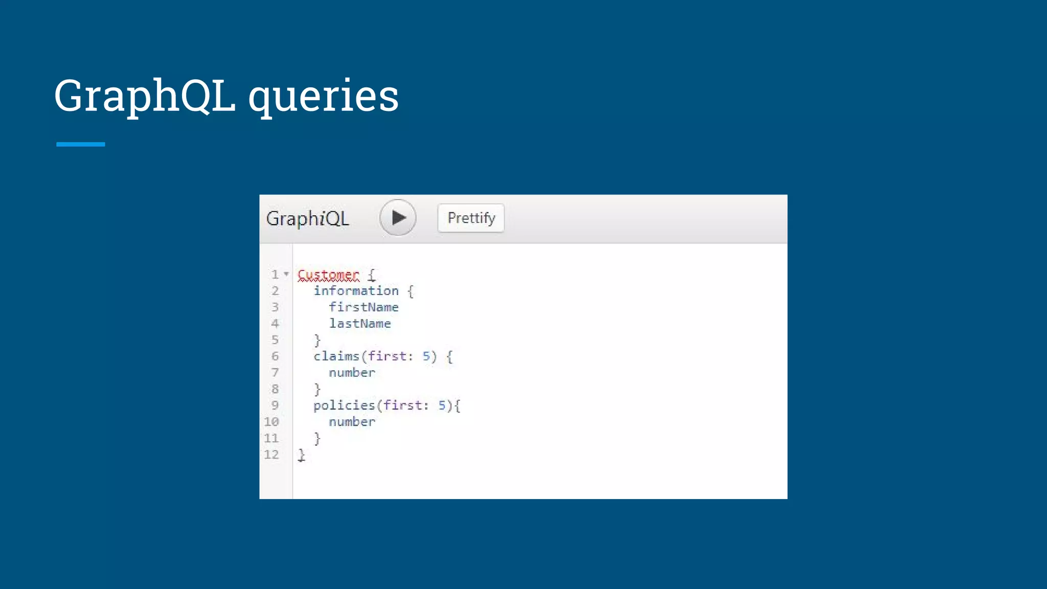 GraphQL queries