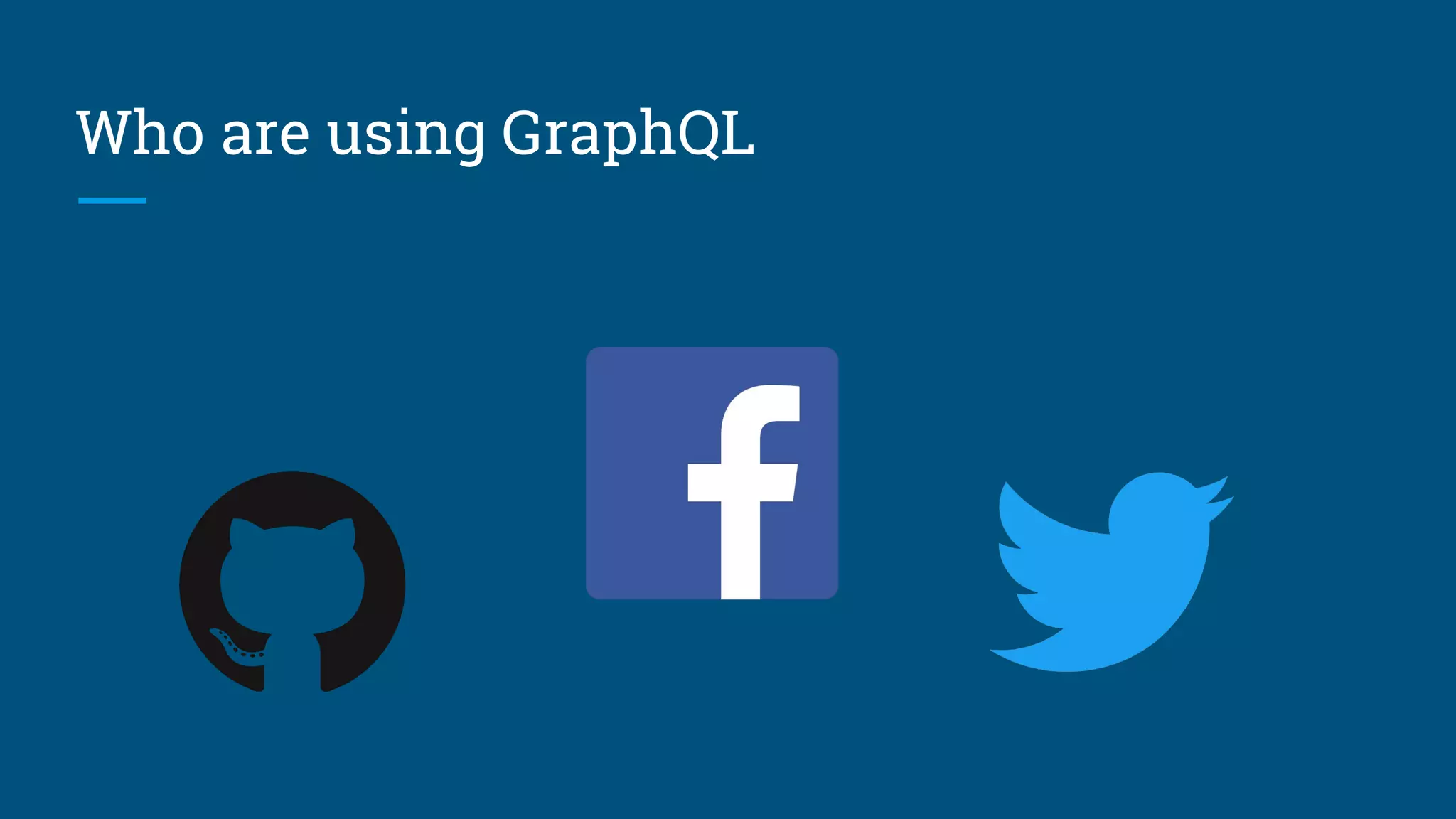 Who are using GraphQL