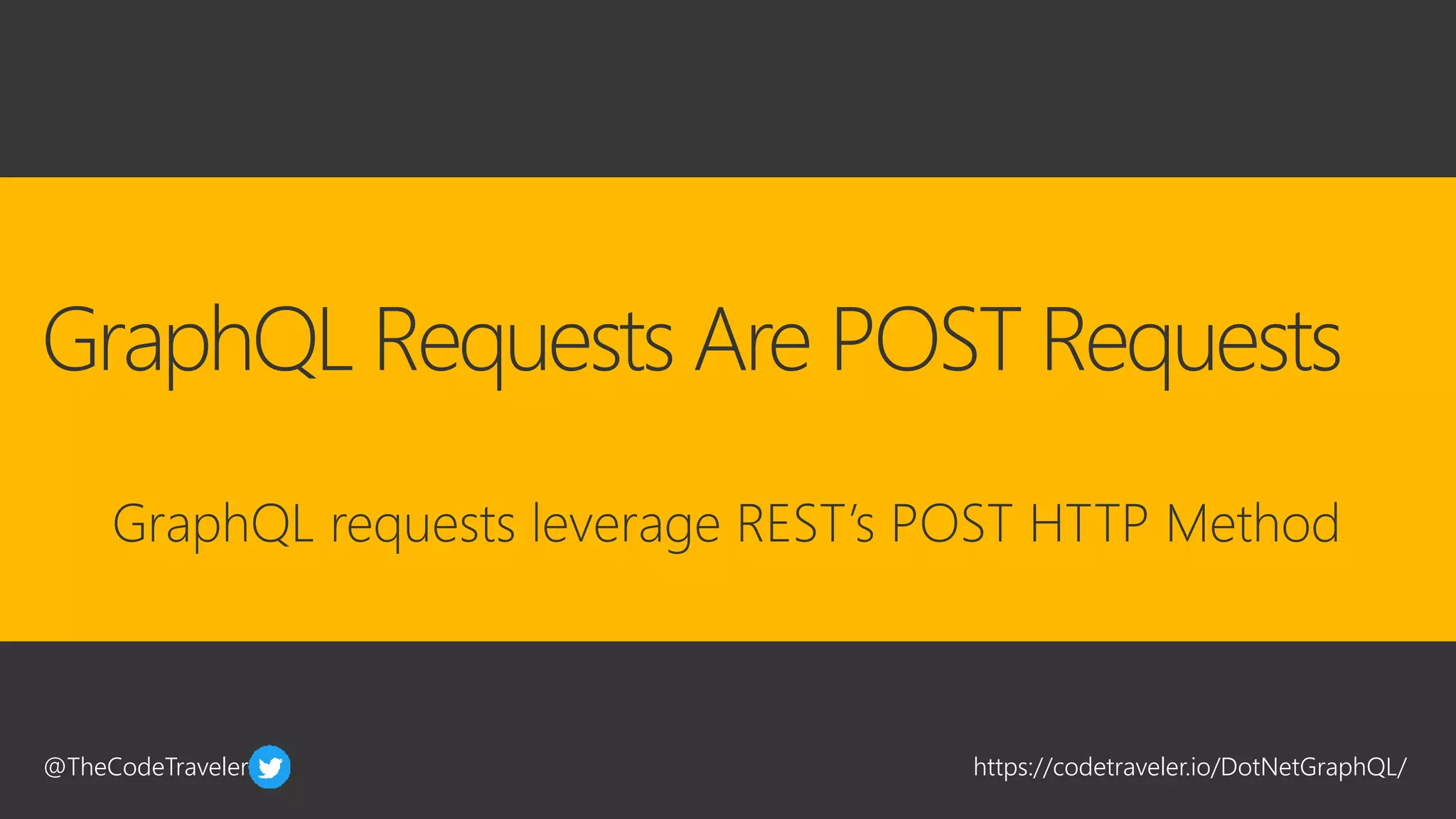 @TheCodeTraveler https://codetraveler.io/DotNetGraphQL/
 