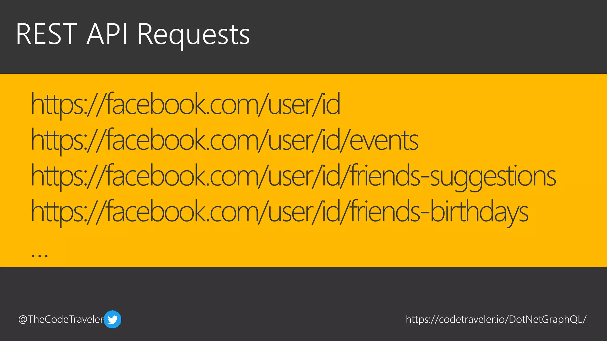 @TheCodeTraveler https://codetraveler.io/DotNetGraphQL/
 