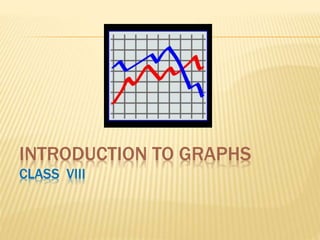INTRODUCTION TO GRAPHS
CLASS VIII
 