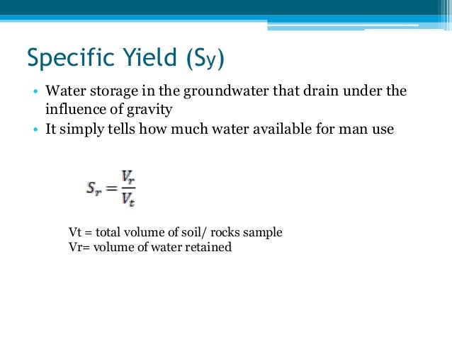 Introduction to groundwater and aquifer