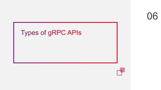 Introduction to gRPC (Application) Presentation | PPTX