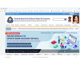 11:01 AM © CA Dr Prithvi Ranjan Parhi 2
 