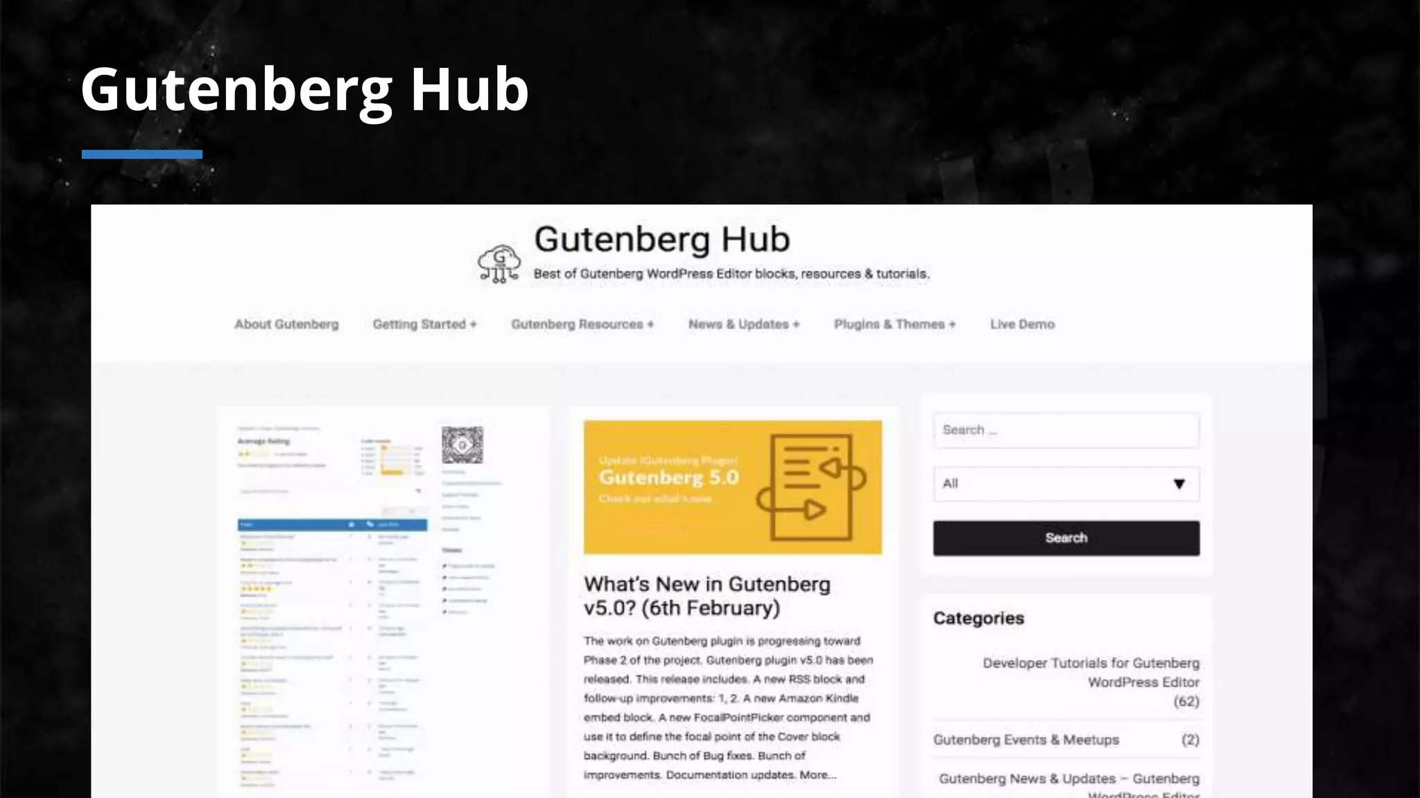 Gutenberg Hub
 