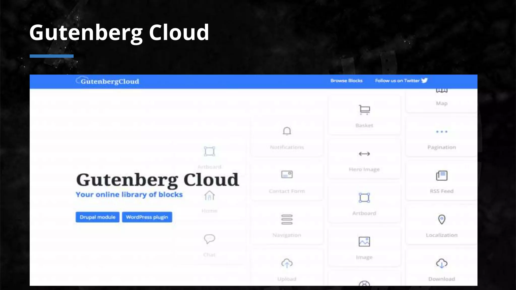 Gutenberg Cloud
 