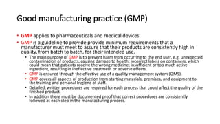 Introduction to GxP | PPTX