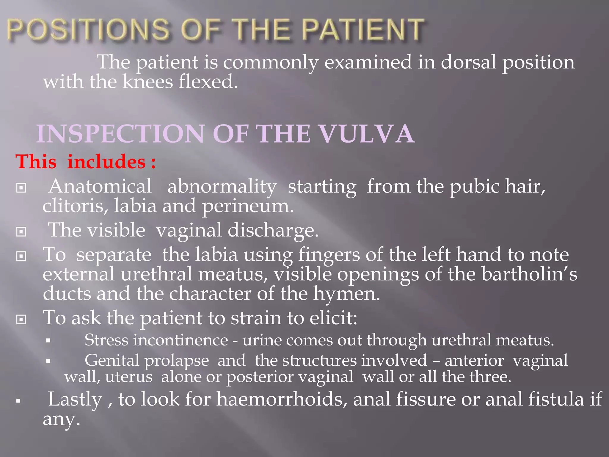 Introduction to gynecology | PPTX