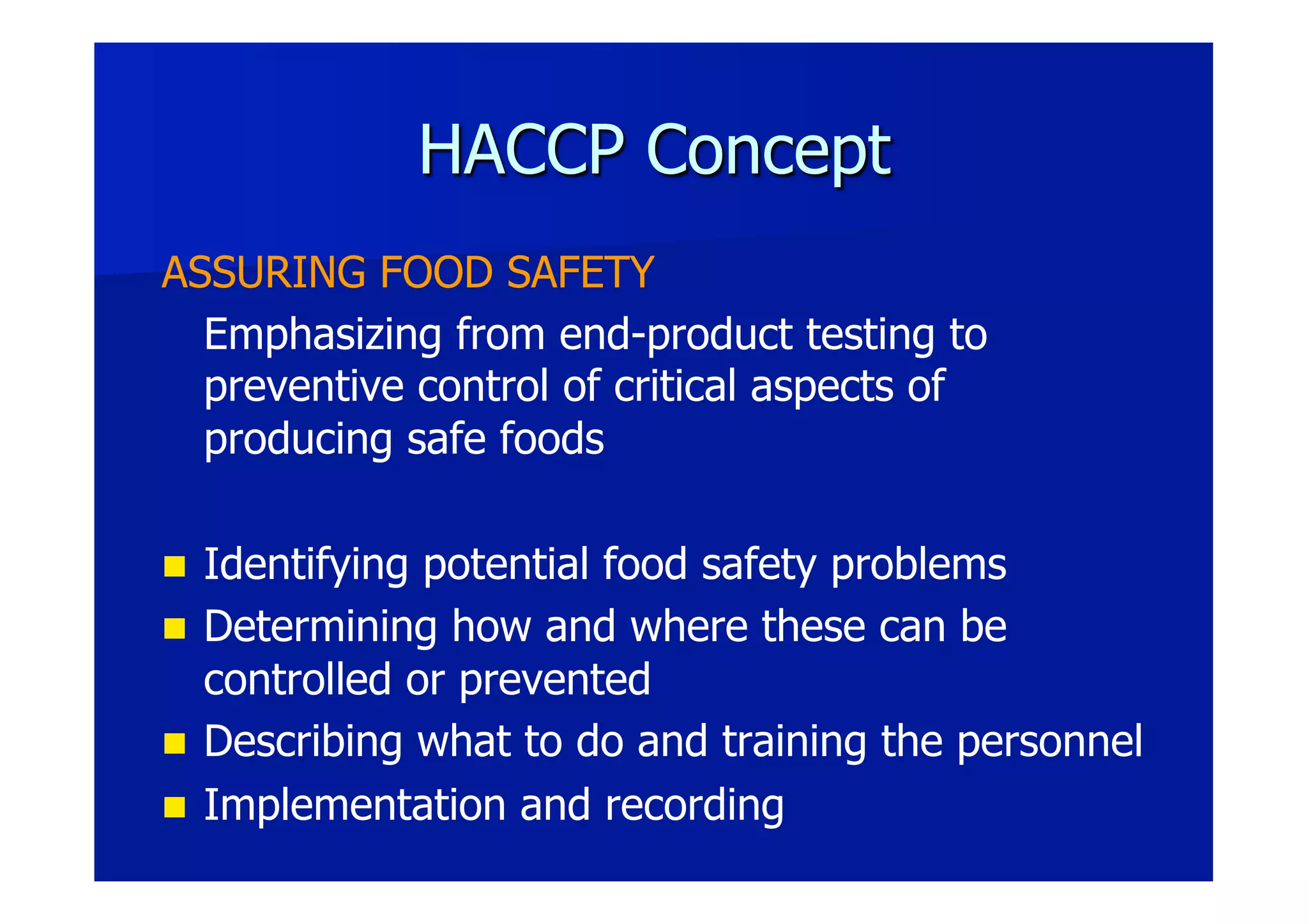 Introduction to HACCP | PDF