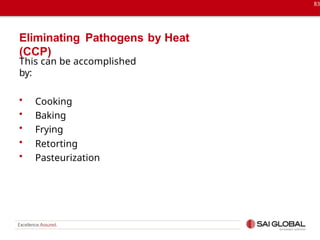 HACCP or Hazard Analysis Critical Control Point | PPTX