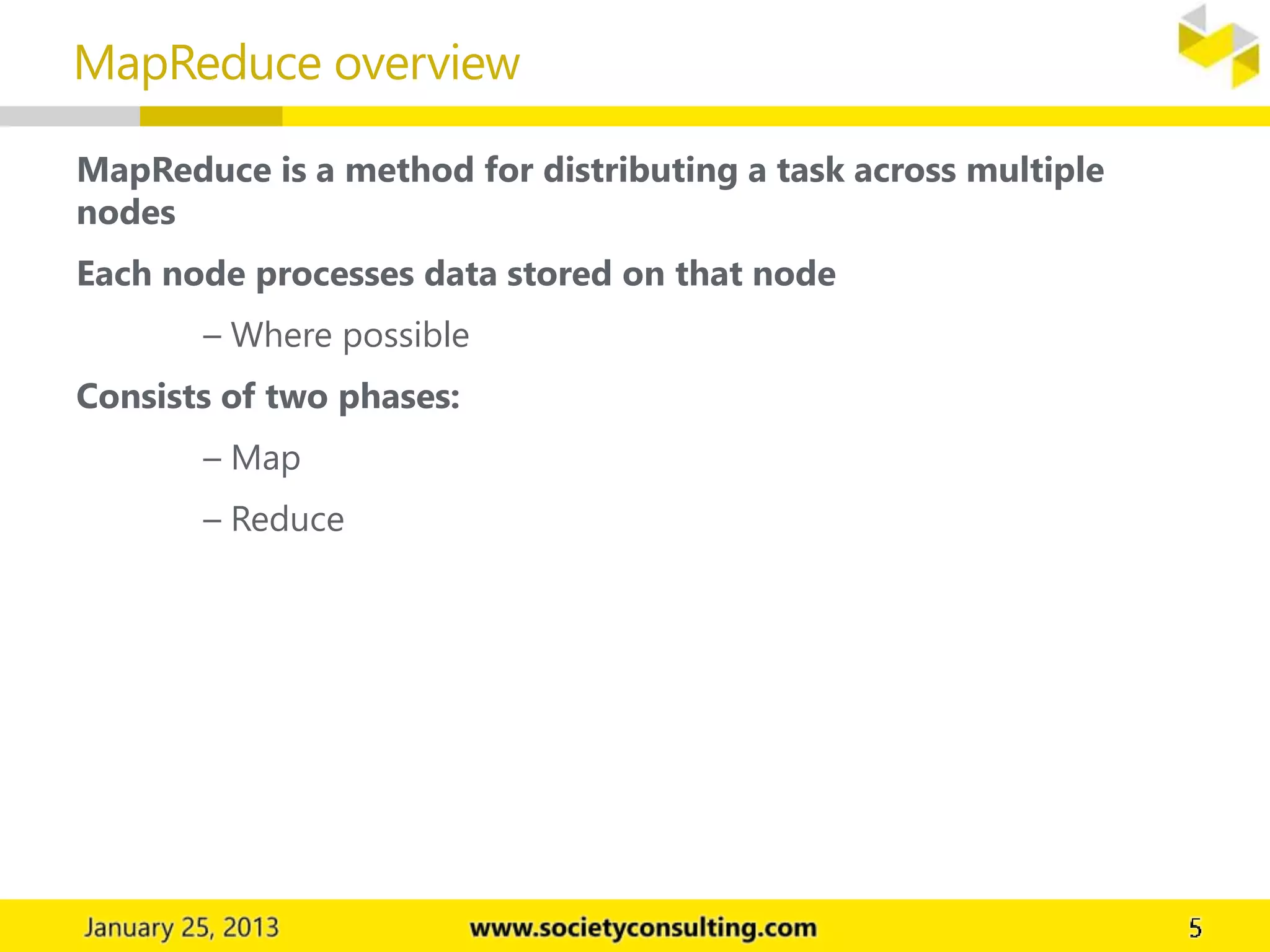 Introduction to hadoop | PPT