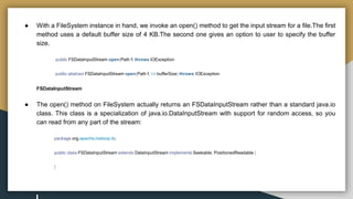 Introduction to HDFS | PPTX
