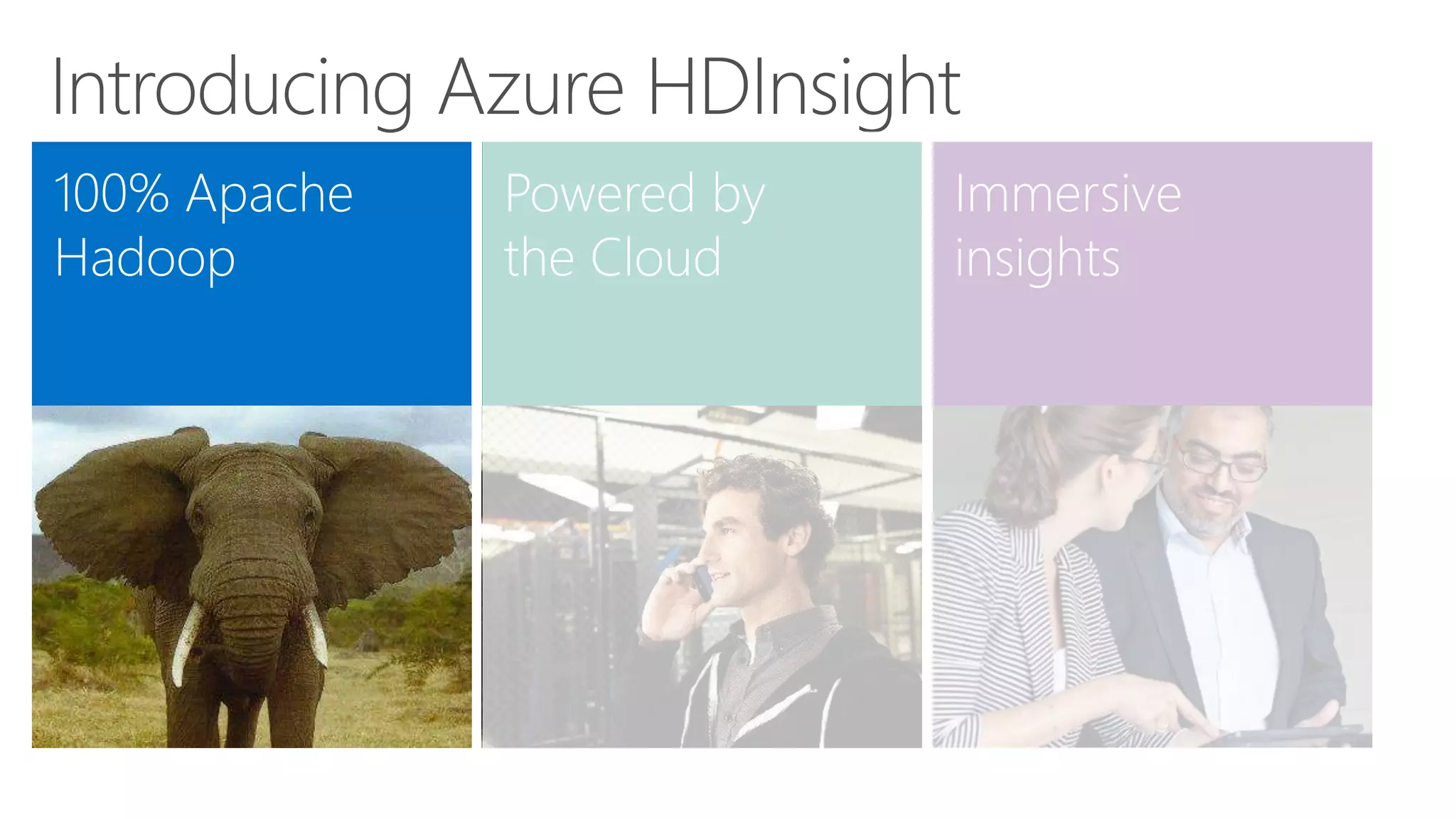 Introducing Azure HDInsight
 
