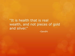 Inadequate Physical Activity