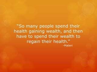 Alcohol and Other Drug Use