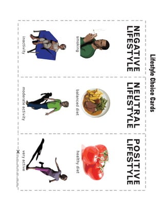 Lifestyle Choice Cards 
 