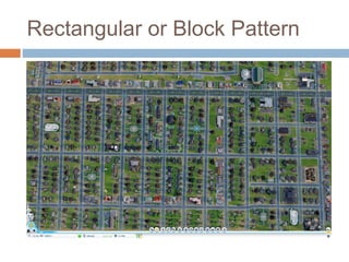 Rectangular or Block Pattern
 