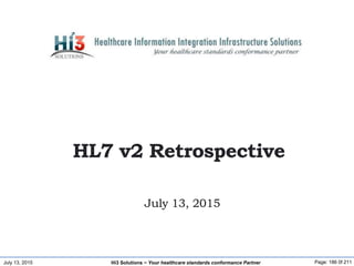Introduction to hl7 v2