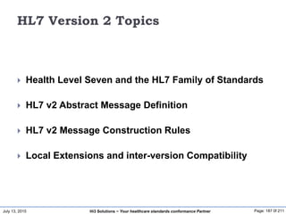 Introduction to hl7 v2