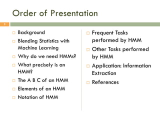 Introduction to Hidden Markov Models | PDF