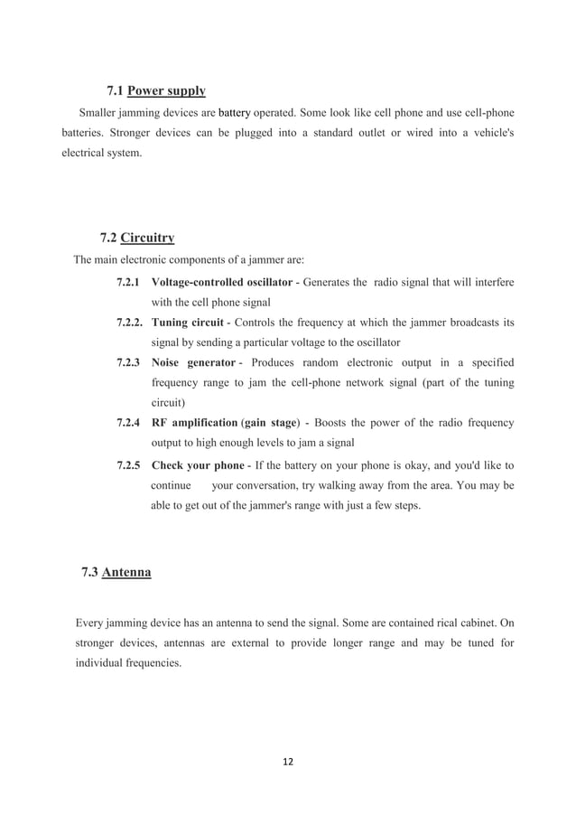 cell phone jammer report PDF