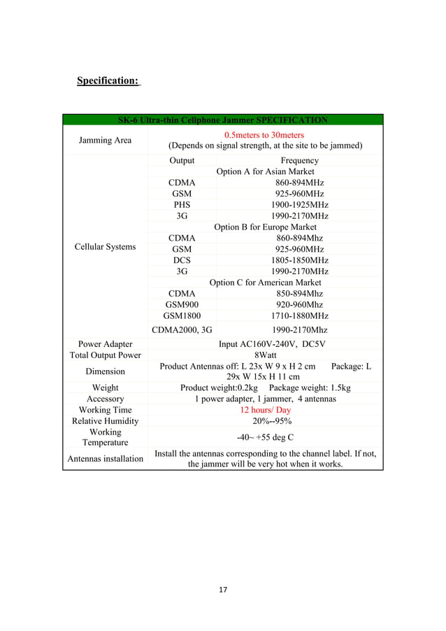 cell phone jammer report PDF