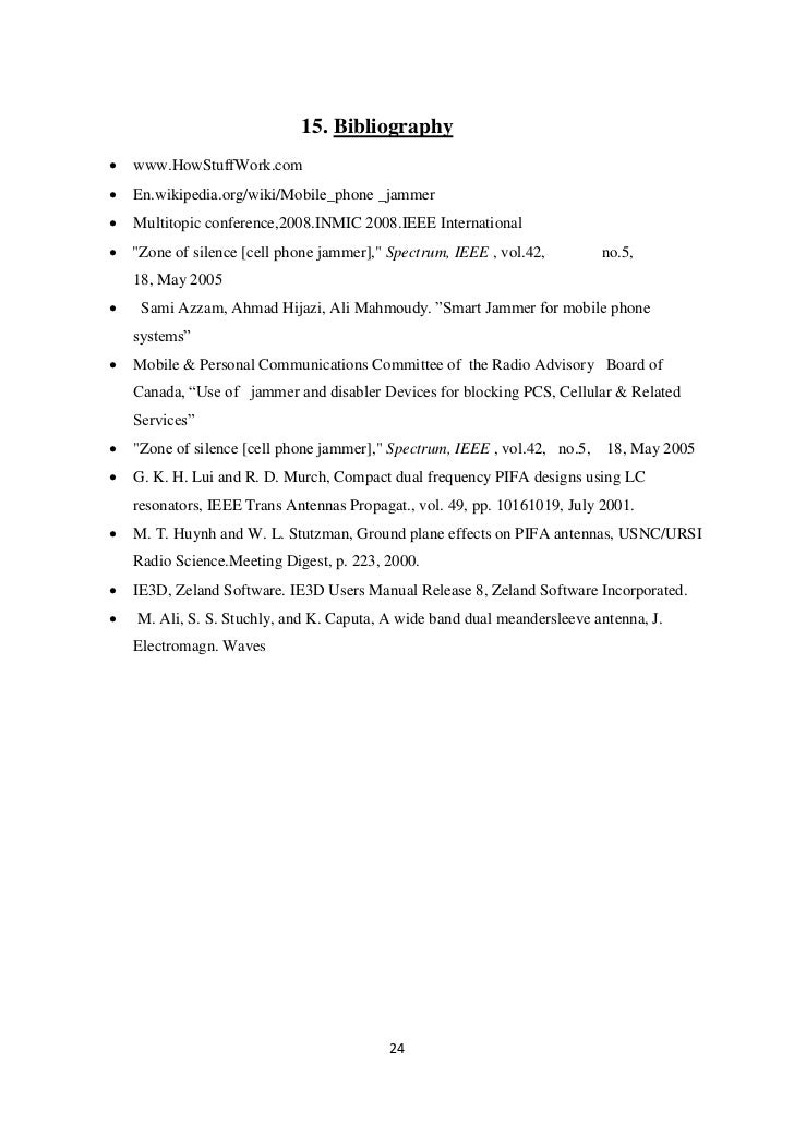 cell phone jammer report