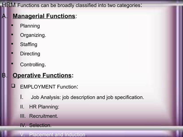 Introduction to hrm | PPT