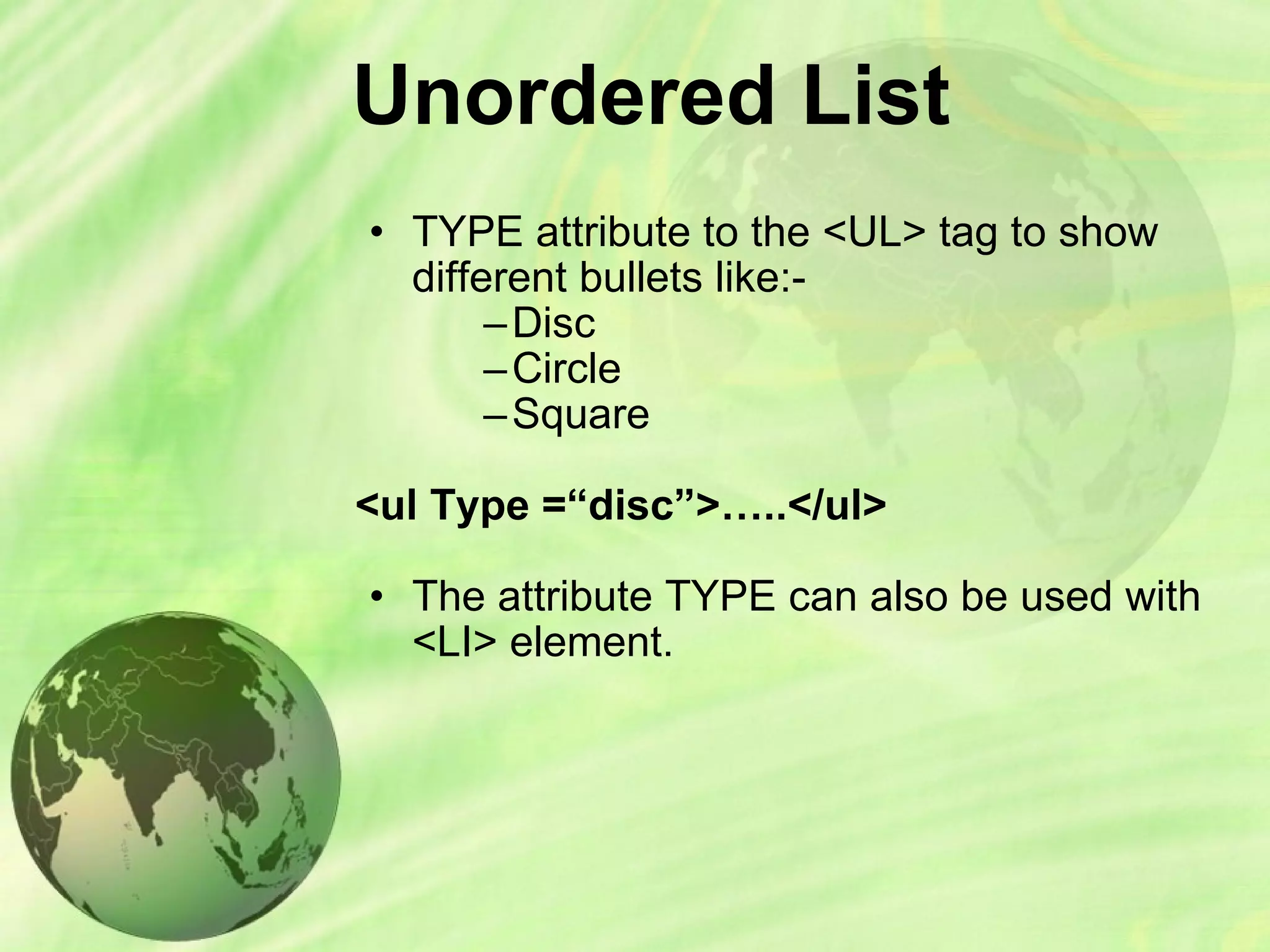 Introduction to html | PPT