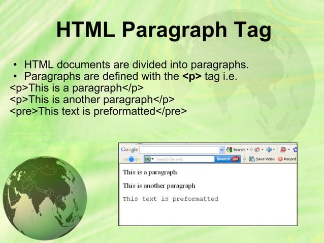 Introduction to html | PPT