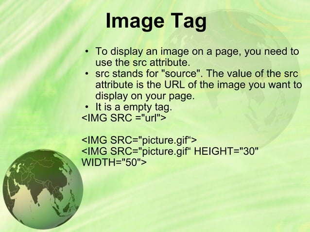 Introduction to html | PPT