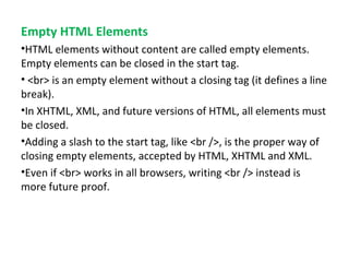 Introduction to html | PPT