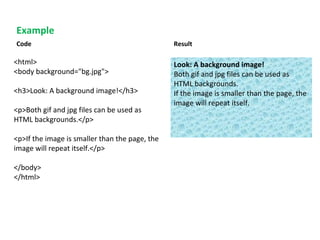 Introduction to html | PPT