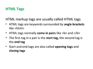Introduction to html | PPT